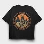 Worst Case Scenario Camping, Tricou Oversize Barbati (Unisex)