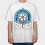 Hell Is Other People, Tricou Oversize Barbati (Unisex)