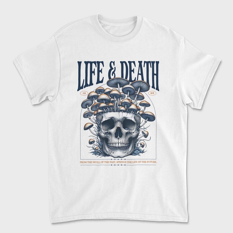 Trend Life Death, Tricou Barbati (Unisex)