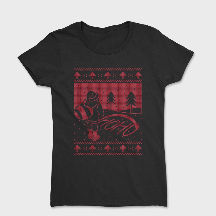Ugly Sweater Hoho, Tricou Femei