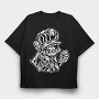 Angry Monkey Gamer, Tricou Oversize Barbati (Unisex)