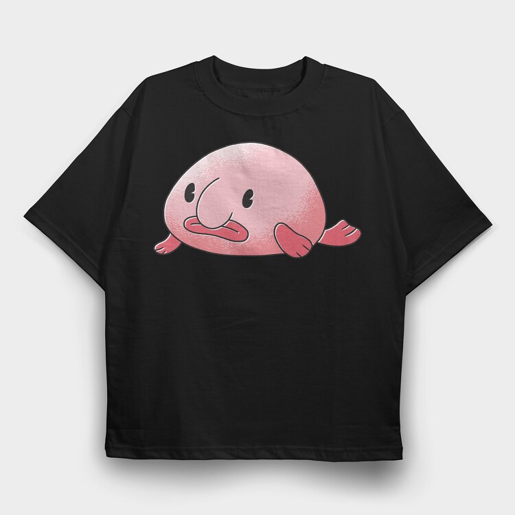 Blobfish, Tricou Oversize Barbati (Unisex)