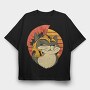 Warrior Cat, Tricou Oversize Barbati (Unisex)
