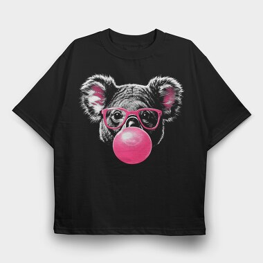 Koala, Tricou Oversize Barbati (Unisex)