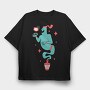 Gin Genie, Tricou Oversize Barbati (Unisex)