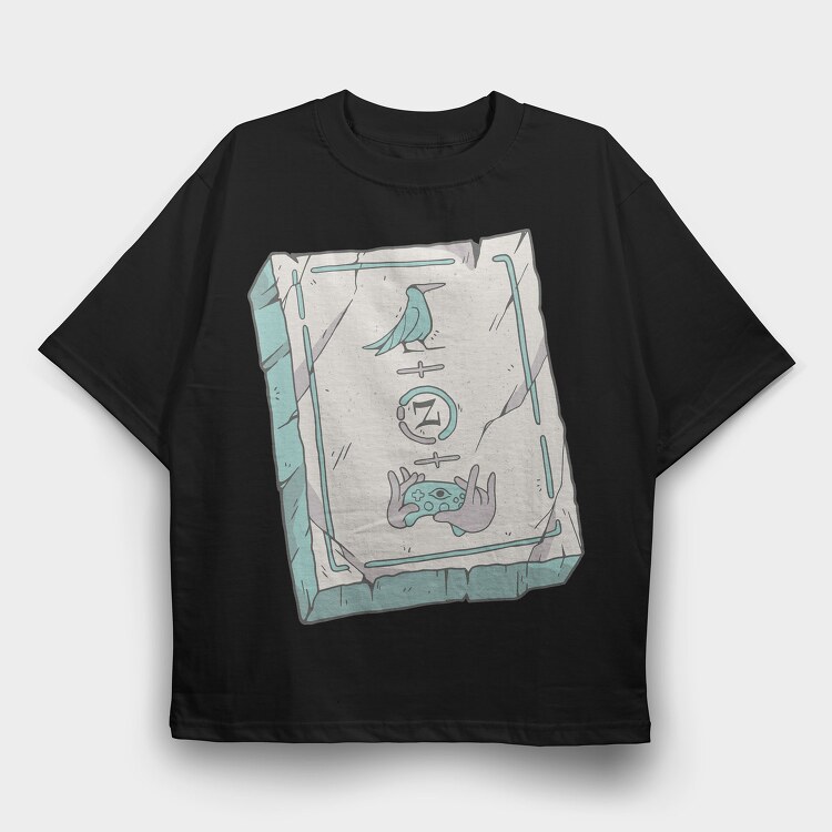 Egyptian Stone, Tricou Oversize Barbati (Unisex)