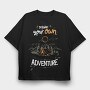 Make Your Own Adventure, Tricou Oversize Barbati (Unisex)