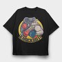 Elephant Donkey Knockout, Tricou Oversize Barbati (Unisex)