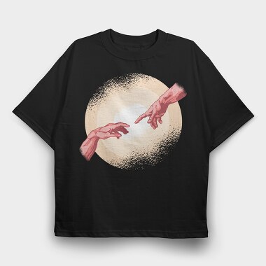 Creation Moment, Tricou Oversize Barbati (Unisex)