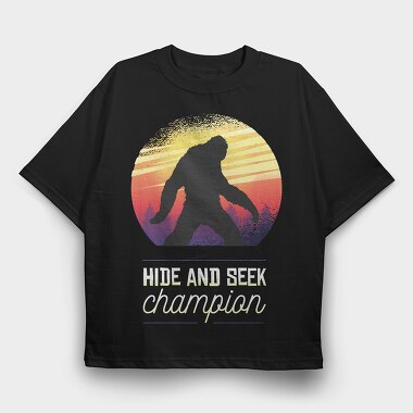 Big Foot, Tricou Oversize Barbati (Unisex)