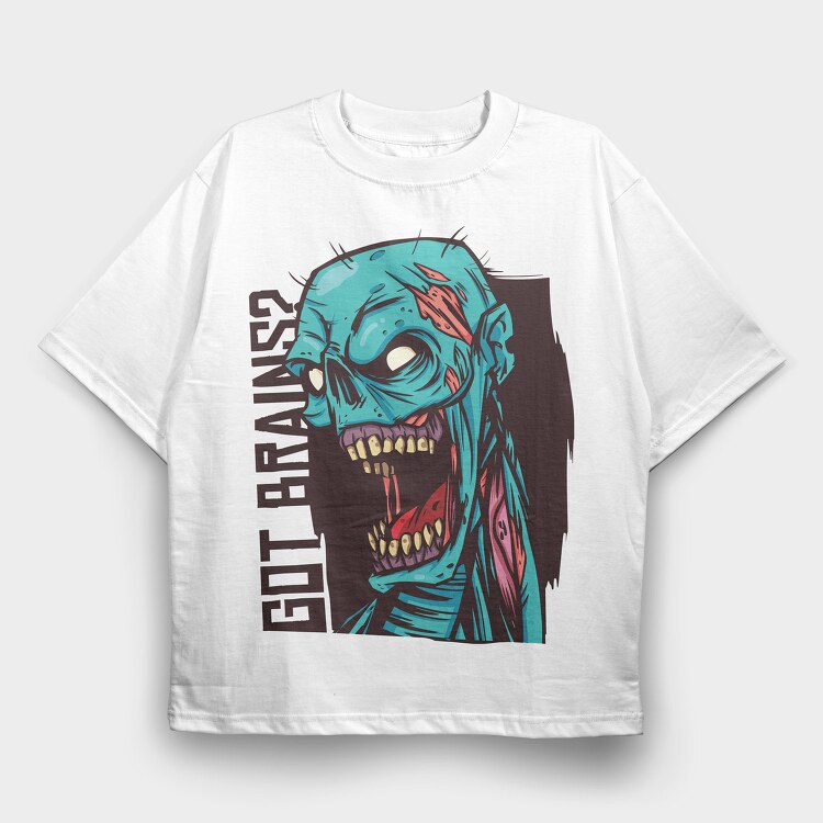 Got Brains, Tricou Oversize Barbati (Unisex)