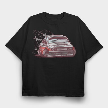 Car Drifting, Tricou Oversize Barbati (Unisex)
