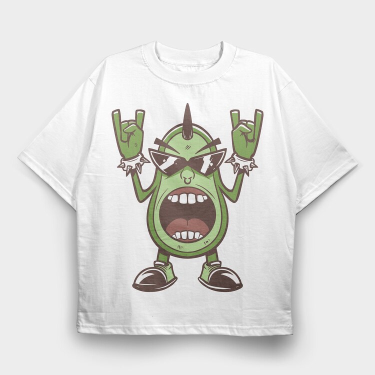 Metalavocado, Tricou Oversize Barbati (Unisex)