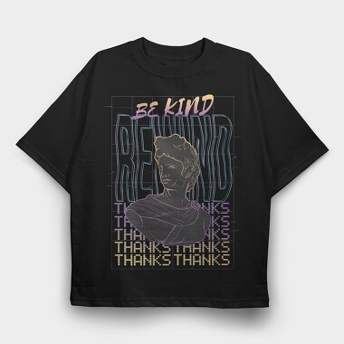 Bekind Rewind, Tricou Oversize Barbati (Unisex)