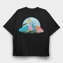 Animals Party, Tricou Oversize Barbati (Unisex)