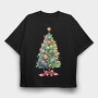 Christmas Tree, Tricou Oversize Barbati (Unisex)