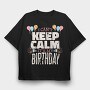 Birthday, Tricou Oversize Barbati (Unisex)