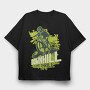 Downhill Is My Thrill, Tricou Oversize Barbati (Unisex)