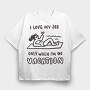 Vacation, Tricou Oversize Barbati (Unisex)