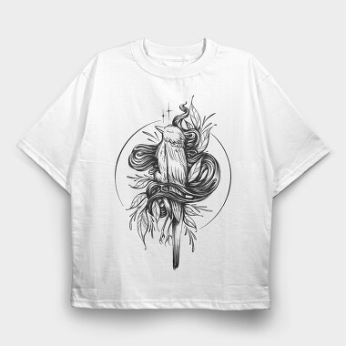 Dark 07, Tricou Oversize Barbati (Unisex)