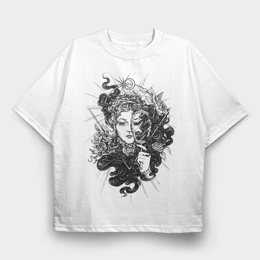 Dark 10, Tricou Oversize Barbati (Unisex)