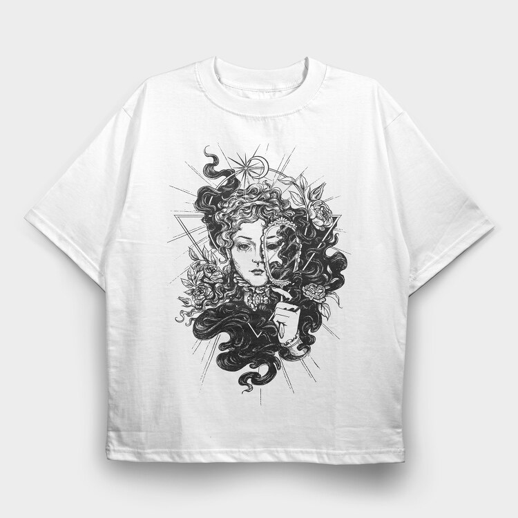 Dark 10, Tricou Oversize Barbati (Unisex)