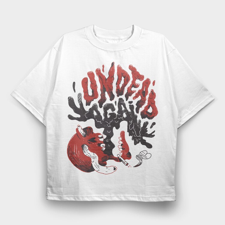 Funny Afterlife 04, Tricou Oversize Barbati (Unisex)