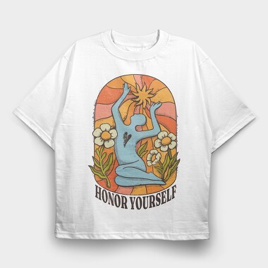 Paz Mental Vintage 06, Tricou Oversize Barbati (Unisex)