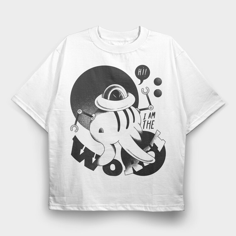 Retro Villains 05, Tricou Oversize Barbati (Unisex)