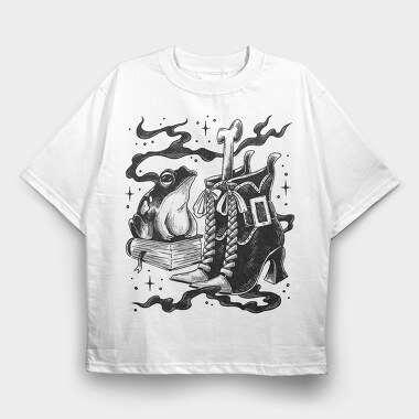 Witch 07, Tricou Oversize Barbati (Unisex)