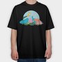 Animals Party, Tricou Oversize Barbati (Unisex)