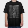 Rock Sign3 D, Tricou Oversize Barbati (Unisex)