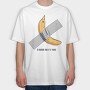 Banana Art, Tricou Oversize Barbati (Unisex)