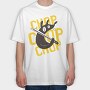 Chop Dog, Tricou Oversize Barbati (Unisex)