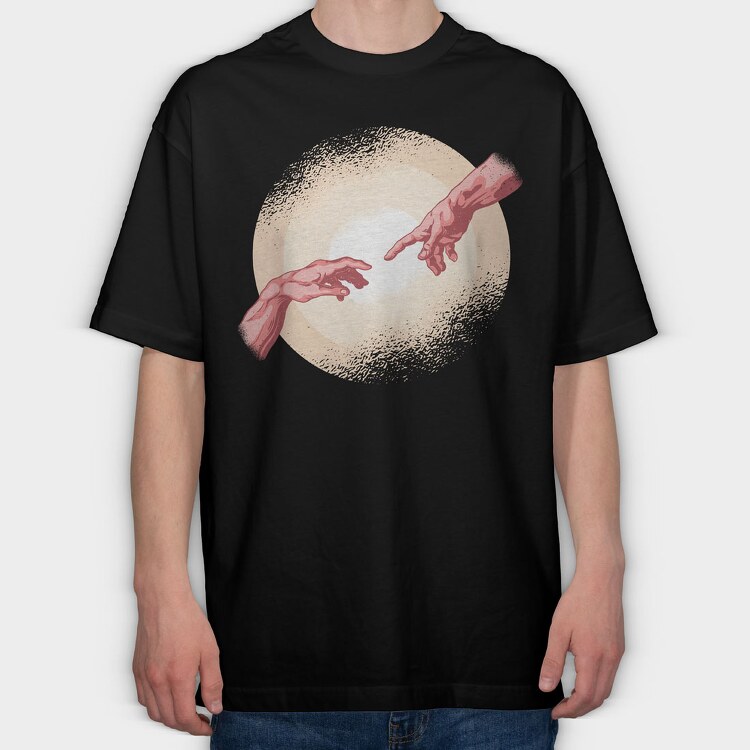 Creation Moment, Tricou Oversize Barbati (Unisex)