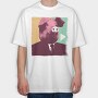 Pig Head, Tricou Oversize Barbati (Unisex)