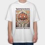 Bonfires Pumpking, Tricou Oversize Barbati (Unisex)
