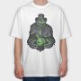 Plague Doctor Alchemy, Tricou Oversize Barbati (Unisex)