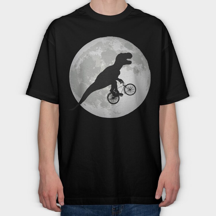 Trex Flying, Tricou Oversize Barbati (Unisex)
