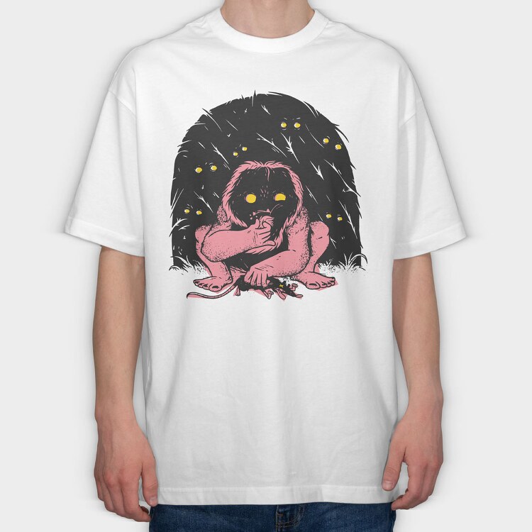 Wild Creature, Tricou Oversize Barbati (Unisex)