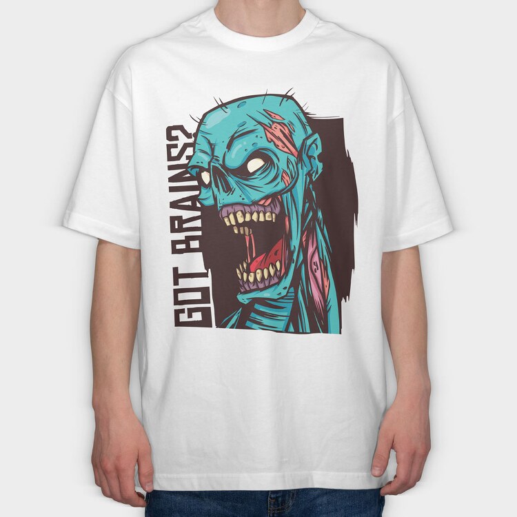 Got Brains, Tricou Oversize Barbati (Unisex)