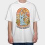Paz Mental Vintage 06, Tricou Oversize Barbati (Unisex)