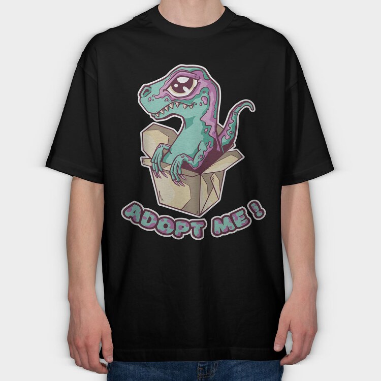 Raptor Box, Tricou Oversize Barbati (Unisex)