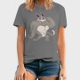 Muscle Cat, Tricou Barbati (Unisex)