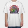 PlantsVSZombies Illustration, Tricou Oversize Barbati (Unisex)