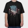 Chenise Zodiac Rooster, Tricou Oversize Barbati (Unisex)