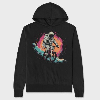 Astronaut Bike, Hanorac Oversize Barbati (Unisex)