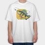 Perchfish, Tricou Oversize Barbati (Unisex)