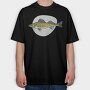Walleye Fish, Tricou Oversize Barbati (Unisex)