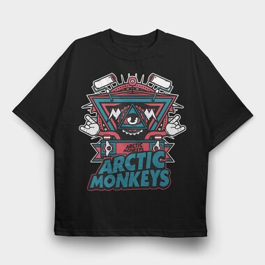 Arctic Monkeys Eye Drop, Tricou Oversize Barbati (Unisex)